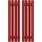 Ekena Millwork Americraft 4-Board, 2 Batten Exterior Real Wood Spaced Board-n-Batten Shutters, ARW101SB415X38BRH, PR ARW101SB415X38BRH - alternate 1